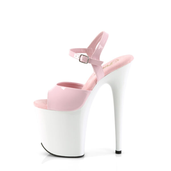 8" Heel, 4" PF Ankle Strap Sandal - Image 3