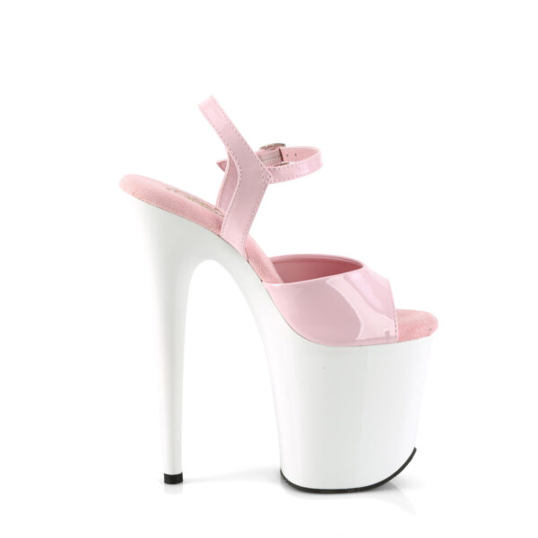 8" Heel, 4" PF Ankle Strap Sandal - Image 5