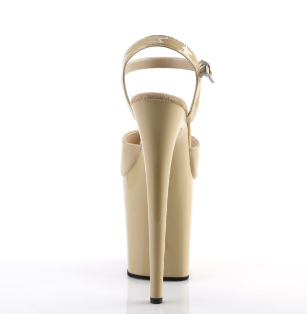 8" Heel, 4" PF Ankle Strap Sandal - Image 4