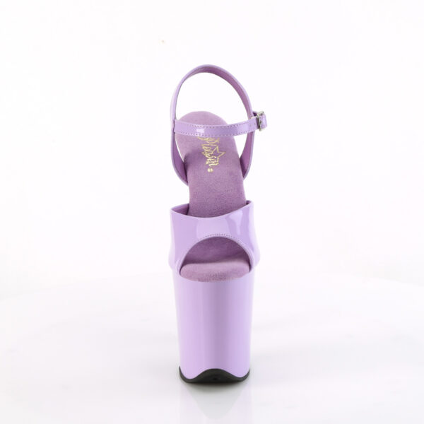 8" Heel, 4" PF Ankle Strap Sandal - Image 2