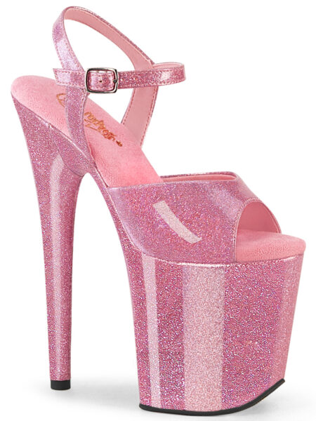 8″ Heel, 4″ PF Ankle Strap Sandal — Pleasure Zone Houston