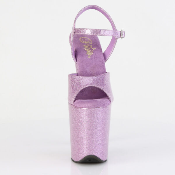 8" Heel, 4" PF Ankle Strap Sandal - Image 2