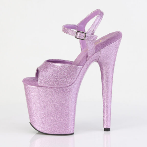 8" Heel, 4" PF Ankle Strap Sandal - Image 3