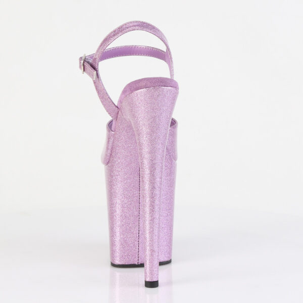 8" Heel, 4" PF Ankle Strap Sandal - Image 4