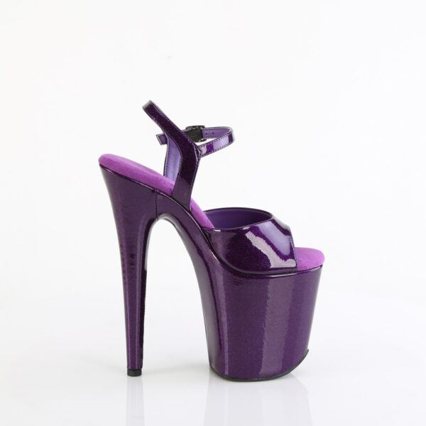 8" Heel, 4" PF Ankle Strap Sandal - Image 5