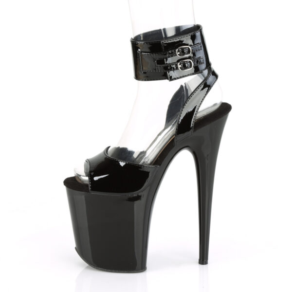 8" Heel, 4" PF Ankle Strap Sandal - Image 3