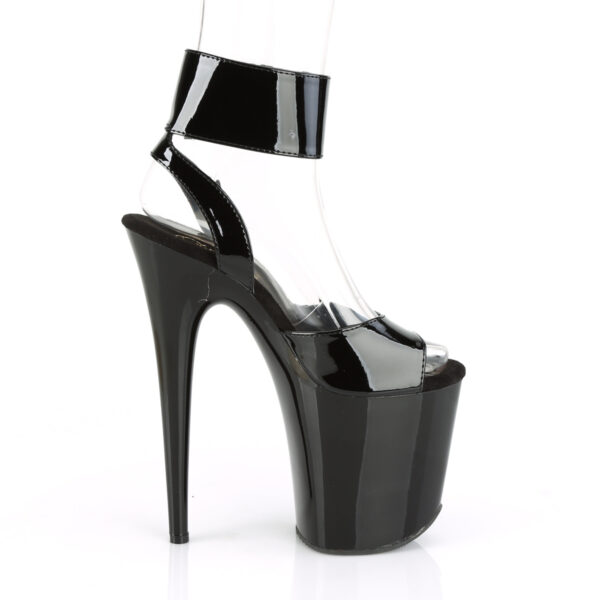 8" Heel, 4" PF Ankle Strap Sandal - Image 5