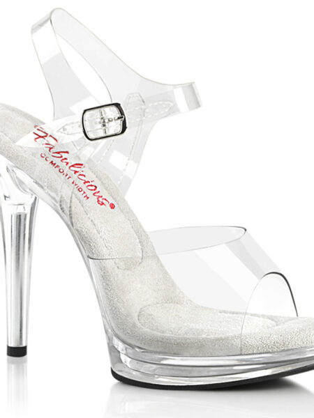 5" Heel, 3/4" PF Ankle Strap Sandal