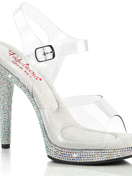 5" Heel, 3/4" PF Ankle Strap Sandal
