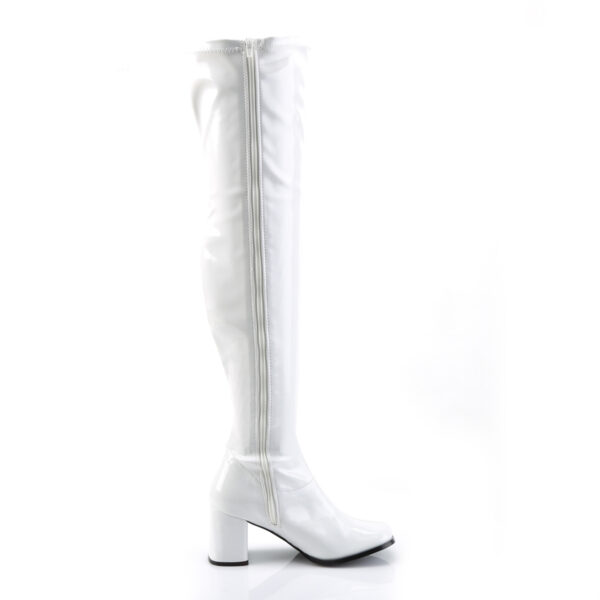 **3" Block Heel, Gogo Over-the-Knee Boot, Side Zip - Image 5