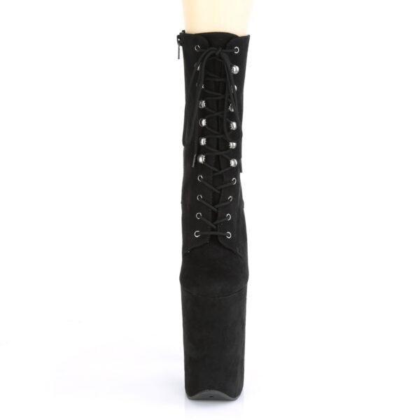 9" Heel, 5 1/4" PF Lace-Up Front Ankle Boot, Side Zip - Image 2