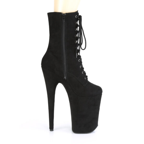 9" Heel, 5 1/4" PF Lace-Up Front Ankle Boot, Side Zip - Image 5