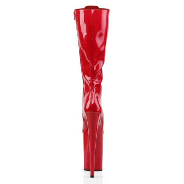 9" Heel, 5 1/4" PF Front Lace-Up Knee Boot - Image 4