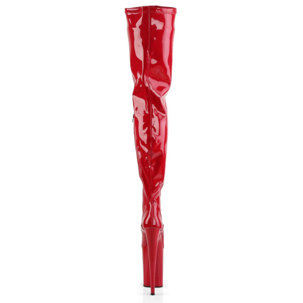 9" Heel, 5 1/4" PF Stretch Crotch Boot, Side Zip - Image 4