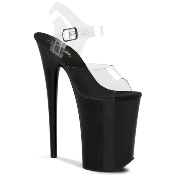 9" Heel, 5 1/4 PF Ankle Strap Sandal