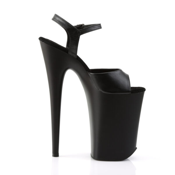 9" Heel, 5 1/4" PF Ankle Strap Sandal - Image 5