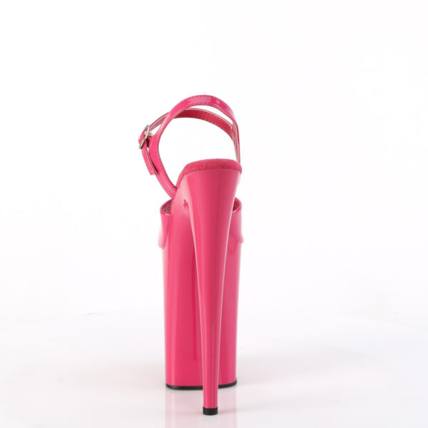 9" Heel, 5 1/4" PF Ankle Strap Sandal - Image 4