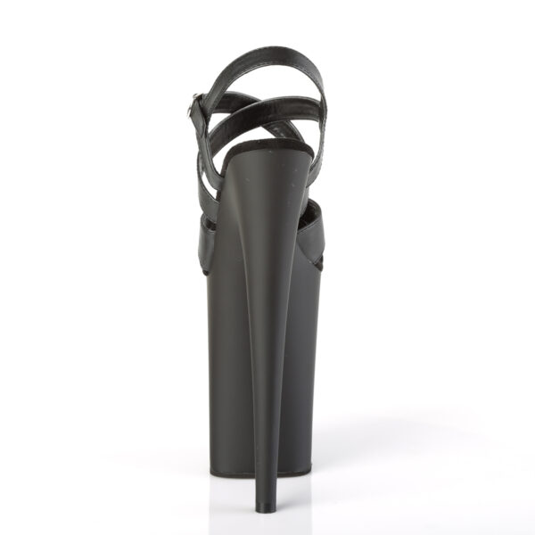 9" Heel, 5 1/4" PF Criss-Cross Ankle Strap Sandal - Image 4
