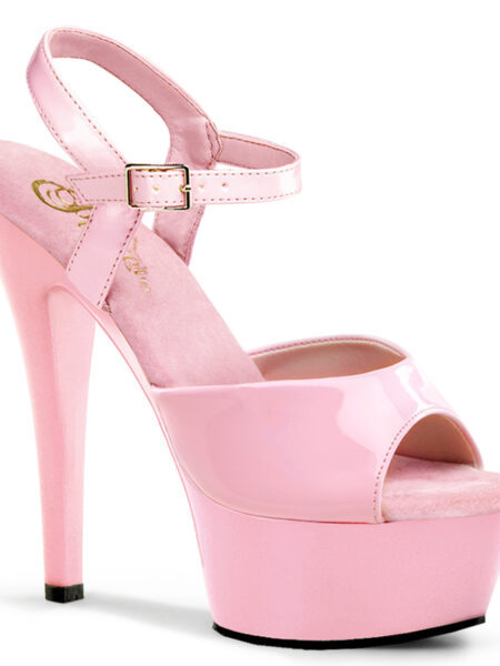 6" Heel Ankle Strap P/F Sandal
