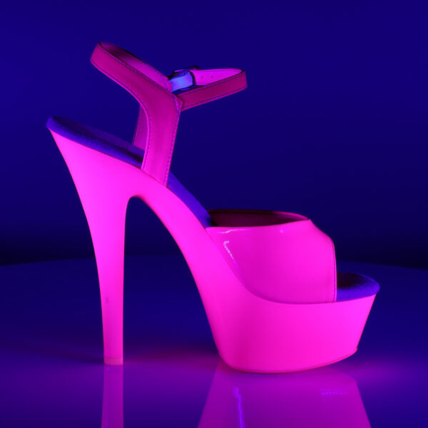 6" Heel, 1 3/4" PF Ankle Strap Sandal - Image 5