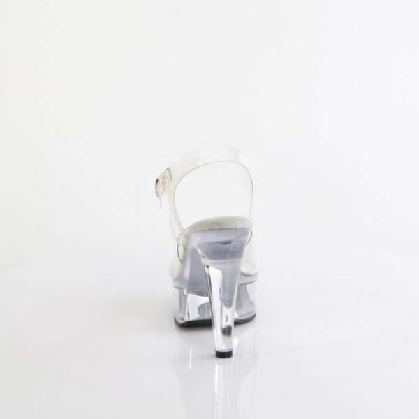 5" Heel, 1 3/4" PF Ankle Strap Sandal - Image 4