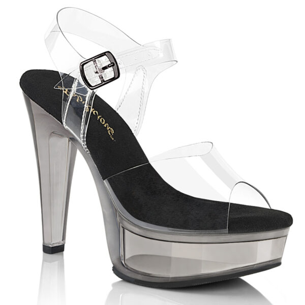 5" Heel, 1 3/4" PF Ankle Strap Sandal