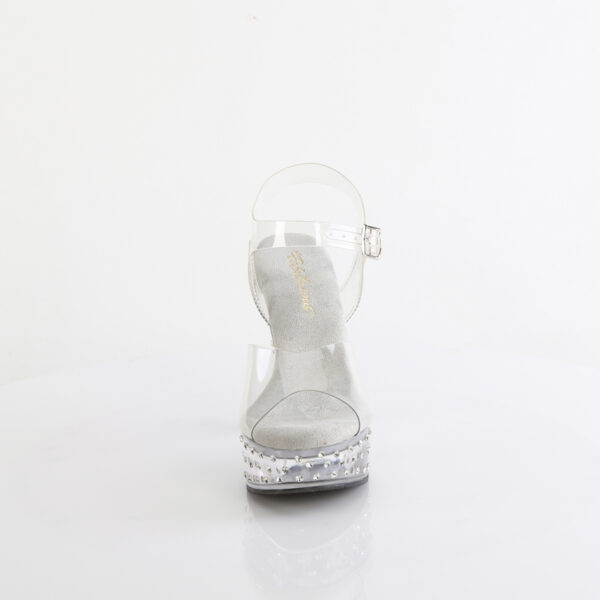 5" Heel, 1 3/4" PF Ankle Strap Sandal - Image 2