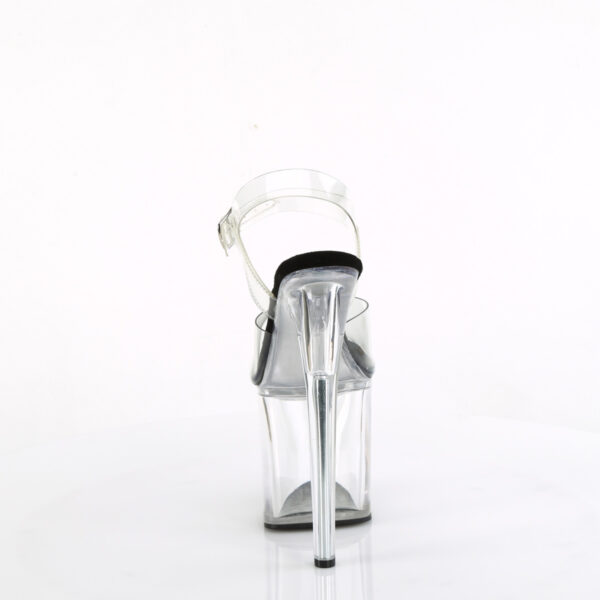 8" Heel, 4" PF Comfort Width Ankle Strap Sandal - Image 4