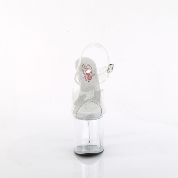8" Heel, 4" PF Ankle Strap Sandal - Image 2
