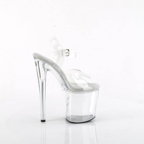 8" Heel, 4" PF Ankle Strap Sandal - Image 5