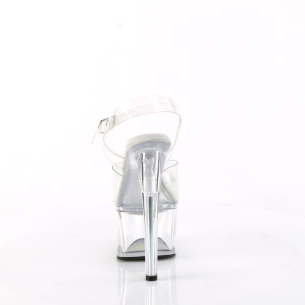 7" Heel, 2 3/4" PF Ankle Strap Sandal - Image 4