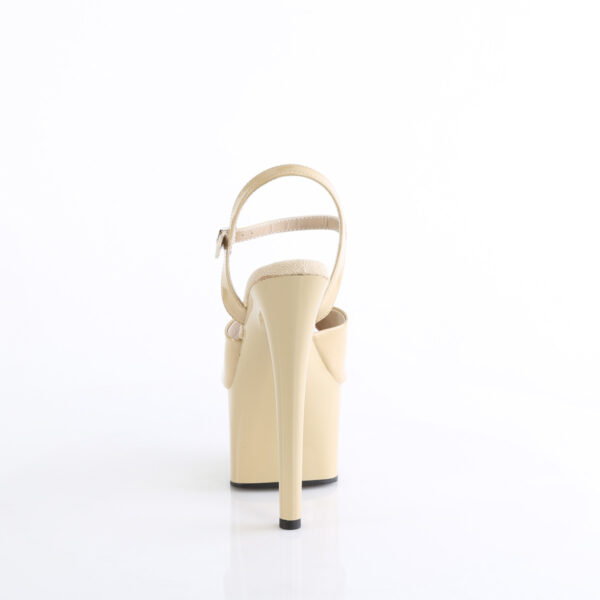 7" Heel, 2 3/4" PF Comfort Width Ankle Strap Sandal - Image 4