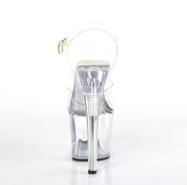 7" Heel, 3 1/4" PF Ankle Strap Sandal - Image 4