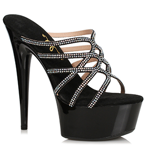 Selena 6" Rhinestone Sandal