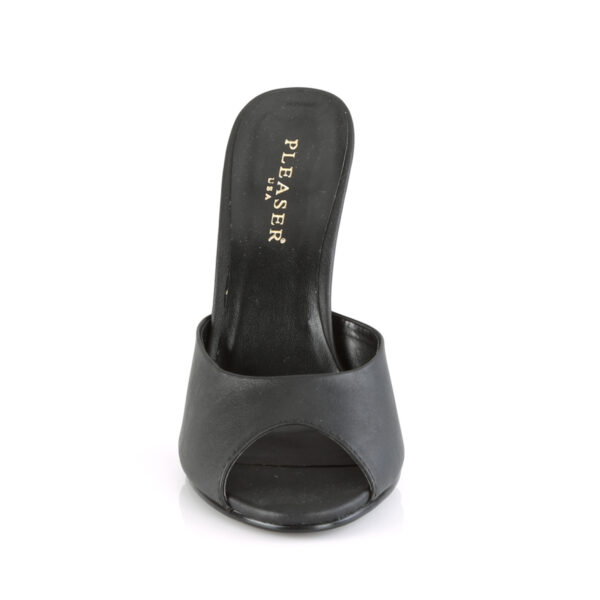 *5" Heel Peep Toe Mule Sandal - Image 2
