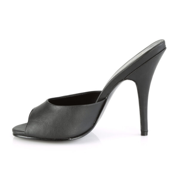 *5" Heel Peep Toe Mule Sandal - Image 3