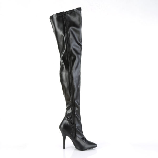 5" Plain Stretch Thigh Boot - Image 5