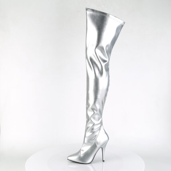 5" Plain Stretch Thigh Boot - Image 3