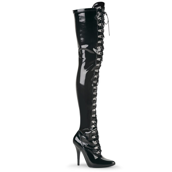 5" D-Ring Stretch Thigh BT, Side Zip