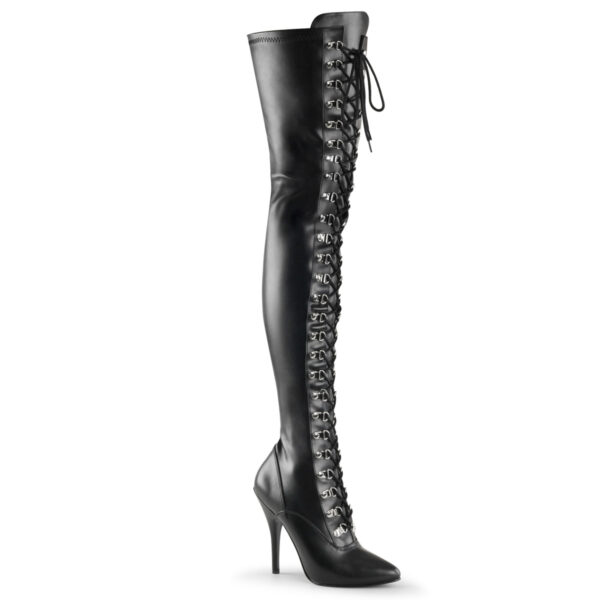 5" D-Ring Stretch Thigh BT, Side Zip