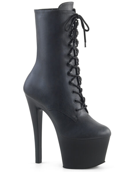 7" Heel, 2 3/4" PF Ankle Boot, Side Zip