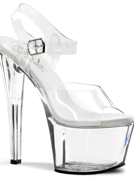 7" Heel Ankle Strap PF Sandal