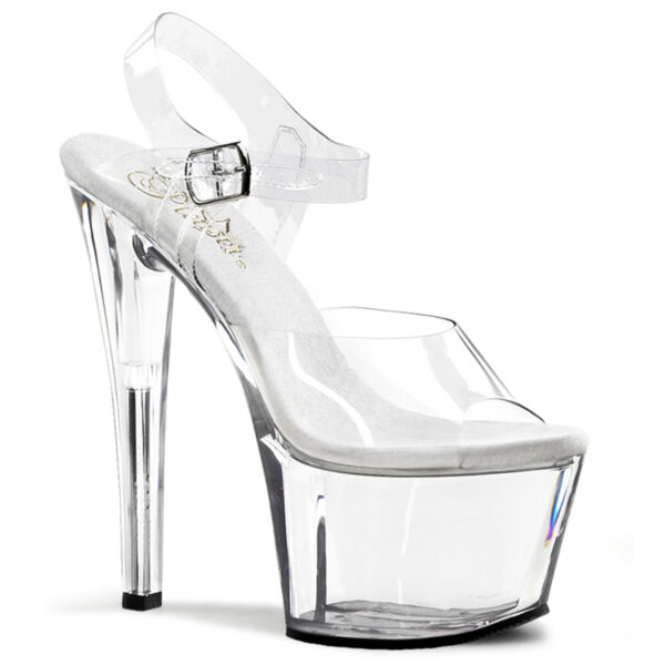 7" Heel Ankle Strap PF Sandal