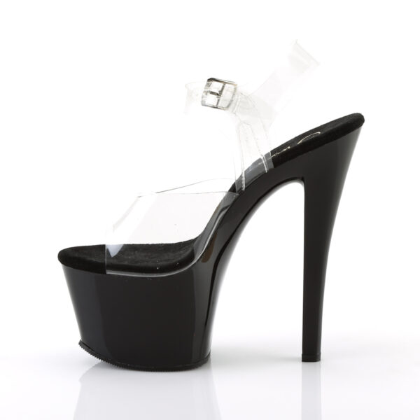 7" Heel, 2 3/4" PF Ankle Strap Sandal - Image 3