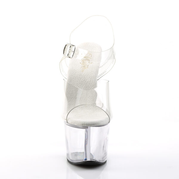 7" Heel Ankle Strap PF Sandal - Image 2