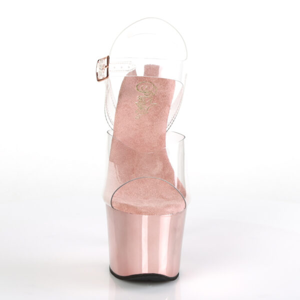 7" Heel, 2 3/4" PF Ankle Strap Sandal - Image 2