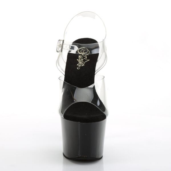 7" Heel, 2 3/4" PF Ankle Strap Sandal - Image 2