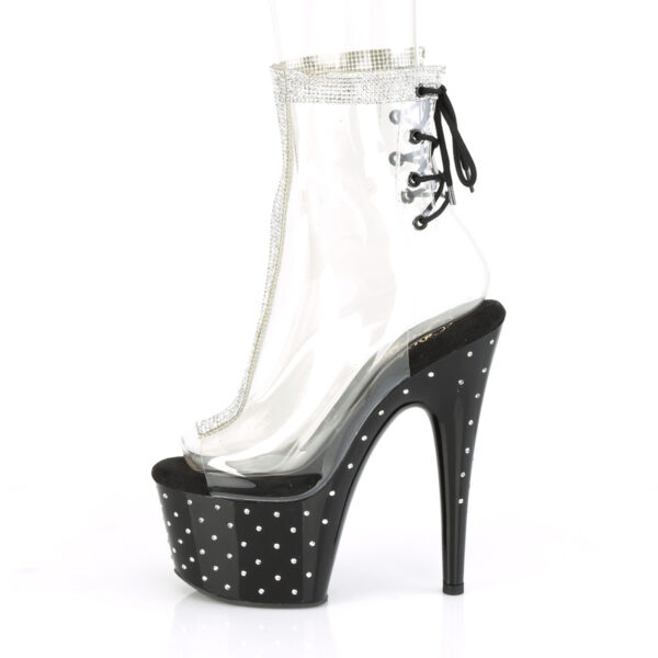 *7" Heel, 2 3/4" PF Open Toe/Heel Ankle Boot w/RS - Image 3