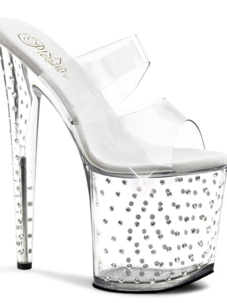 8" Heel, 4" PF Two Band Slide w/ RS Studded Bottom