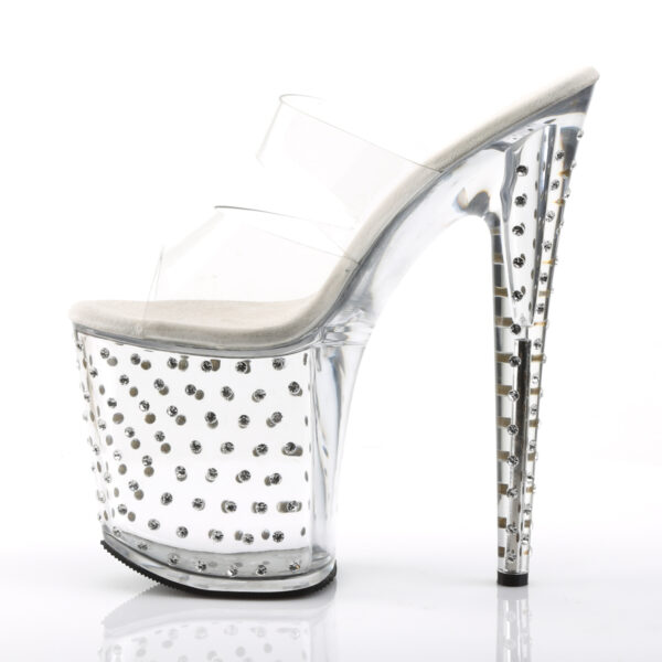 8" Heel, 4" PF Two Band Slide w/ RS Studded Bottom - Image 3